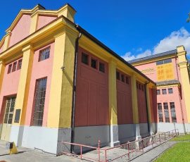 V podjetju Savske elektrarne izvajajo vodstva po obnovljeni in za predstavljanje javnosti preurejeni tehniški zapuščini HE Završnica, ki je od 2005 dalje spomenik tehniške kulture. Foto: Nikola Pongrac