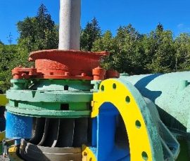 Strojno opremo HE Žirovnice sta izdelali podjetji Tonnies in Žabkar iz Ljubljane, za starejši del HE Moste pa v podjetju Litostroj. Foto: Nikola Pongrac